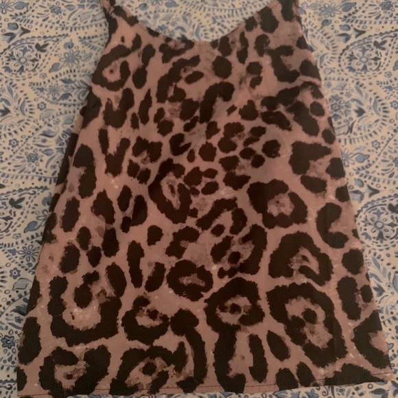 leopard print tank top - Picture 1 of 1
